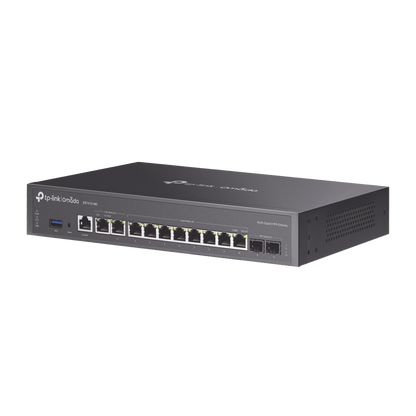 Router Omada VPN / SDN Multi-WAN Gigabit / 2 Puertos WAN/LAN RJ45 2.5 Gigabit / 8 Puertos WAN/LAN RJ45 Gigabit / 2 Puertos WAN/LAN SFP Gigabit / 1,000,000 Sesiones Concurrentes / Administración Centralizada Omada o Stand-Alone