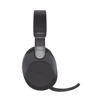 Jabra Evolve2 85, Auricular stereo versión UC con cancelación de ruido activa, dongle USB-A indicador de ocupado (Busylight)(28599-989-999)