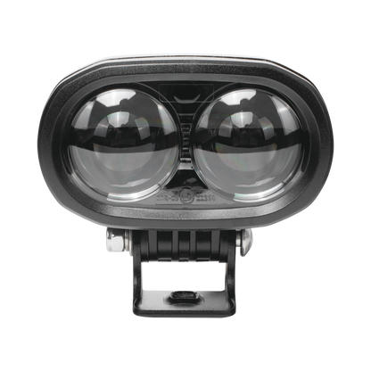 Luz LED de advertencia peatonal de punto azul para montacargas y vehiculos