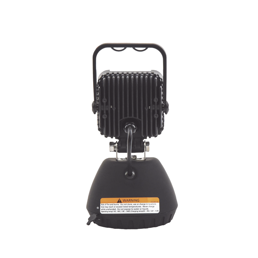 Lámpara de trabajo de mano, con batería recargable y montaje magnético, IP67