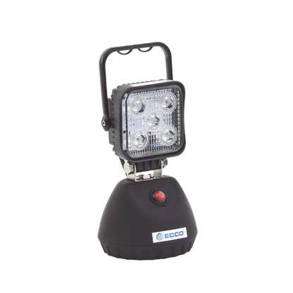 Lámpara de trabajo de mano, con batería recargable y montaje magnético, IP67