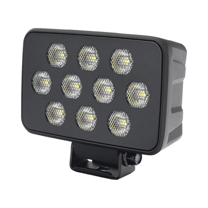 Luz de Trabajo Ultra brillante Cuadrada, 10 LED, 8937 Lúmenes, 12-24 Vcd