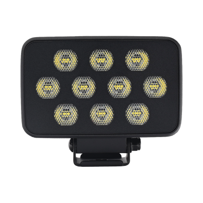 Luz de Trabajo Ultra brillante Cuadrada, 10 LED, 8937 Lúmenes, 12-24 Vcd