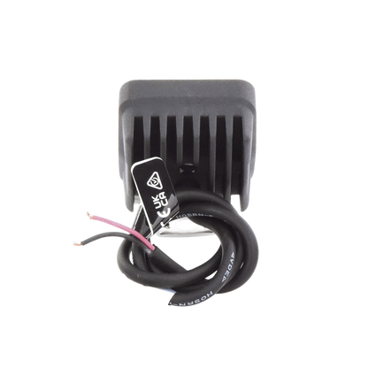 Luz de trabajo de 4 LED de 10 Watt, 12-24 Vcd, 800 lúmenes