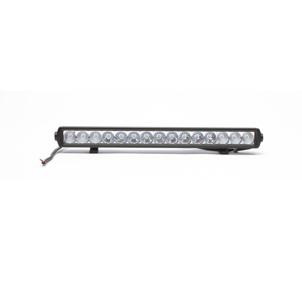 Barra LED color claro de una fila, 12-24 Vcc, 20 pulgadas de largo, 2175 lúmenes, Montaje Permanente