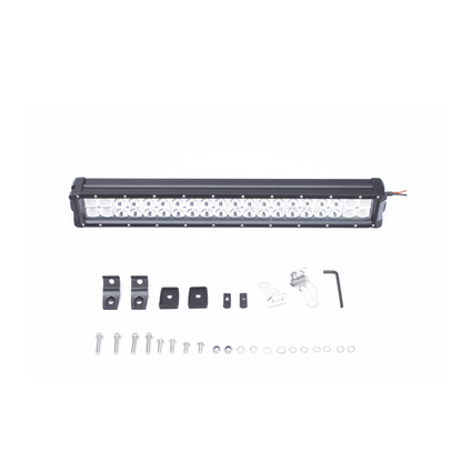 Barra LED dobe fila, 25 pulgadas, 12-24 Vcc, 4750 Lumenes