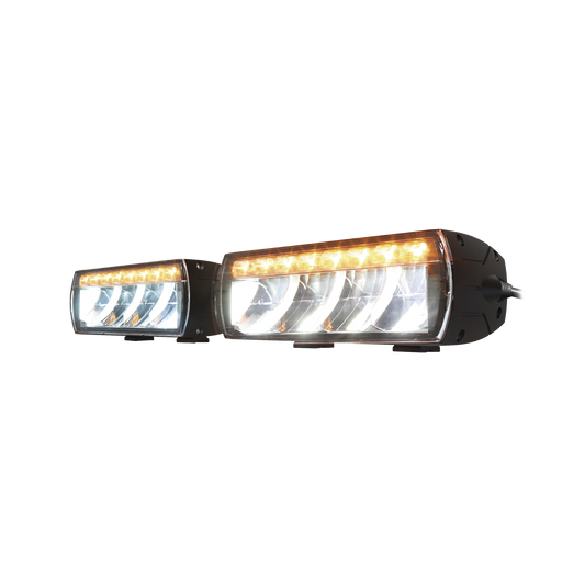 Luz LED de trabajo DOT, 12-24 V, con arnés de 10'