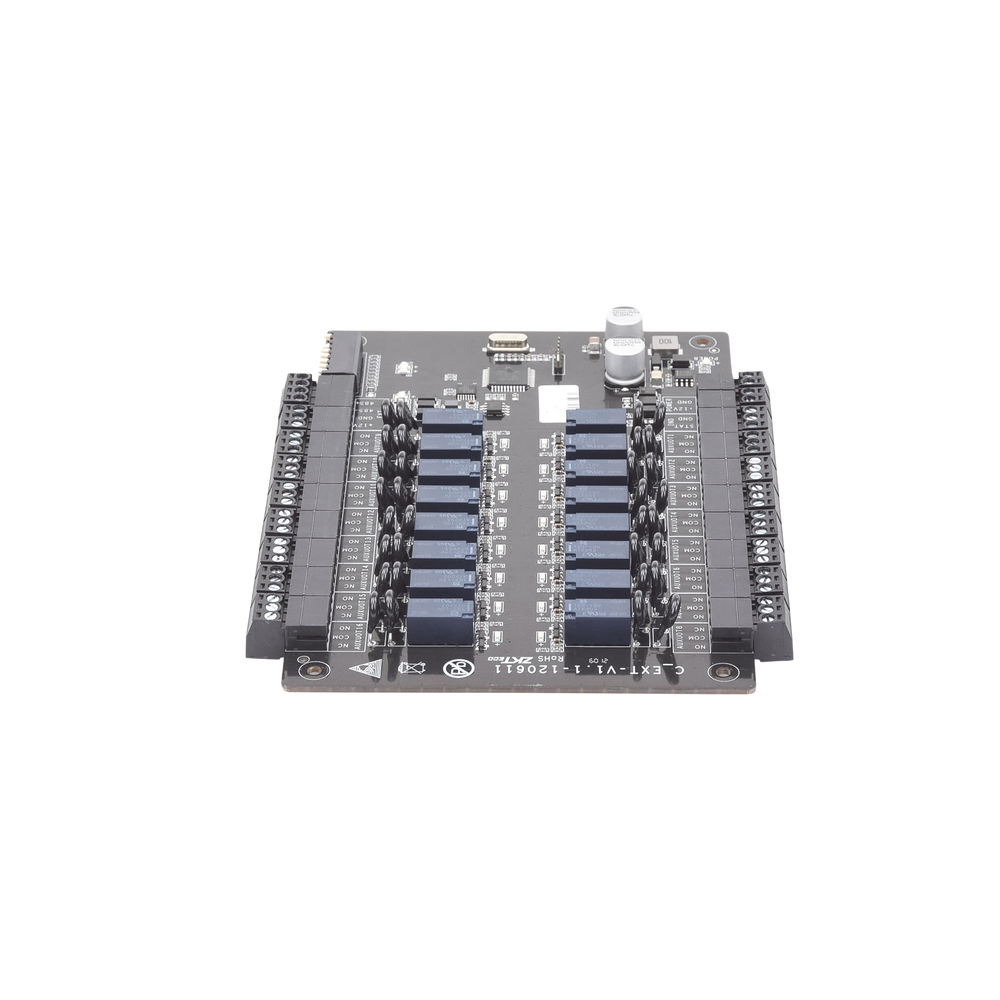 Expansor de 16 Relevadores / RS-485 / Compatible ZKEC10 / Hasta 58 Relevadores / 12VCC