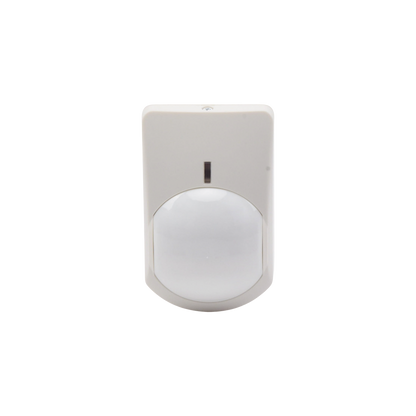 Sensor de Movimiento PIR / Cableado / 35' X 35' - 55' X 5.5' Cobertura / Compatible con cualquier panel de alarma