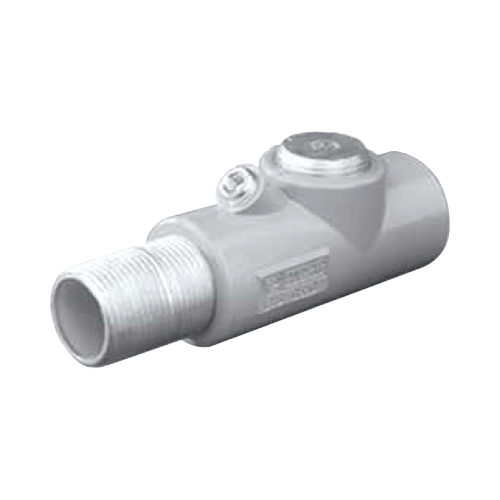 Sello Macho-Hembra de 1/2" (12.7 mm) de Aluminio /Para Áreas Peligrosas/ Tipo EYS/ Libre de Cobre.