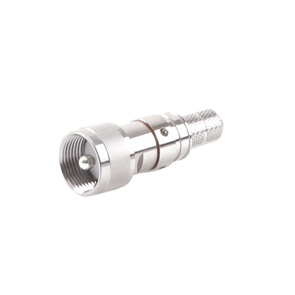 Conector UHF Macho Plegable con Pin Cautivo para cables RG8