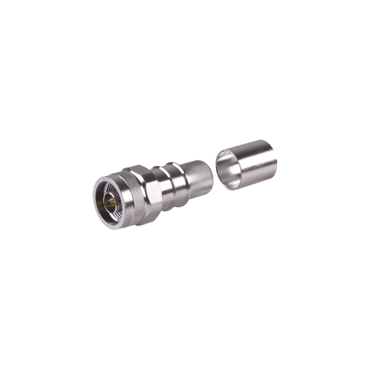 Conector N Macho Plegable con Pin Cautivo para cable LMR600, LP600