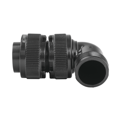 Conector Plug en Ángulo Recto de 4 Contactos Hembra Soldables para Radio de Locomotora.