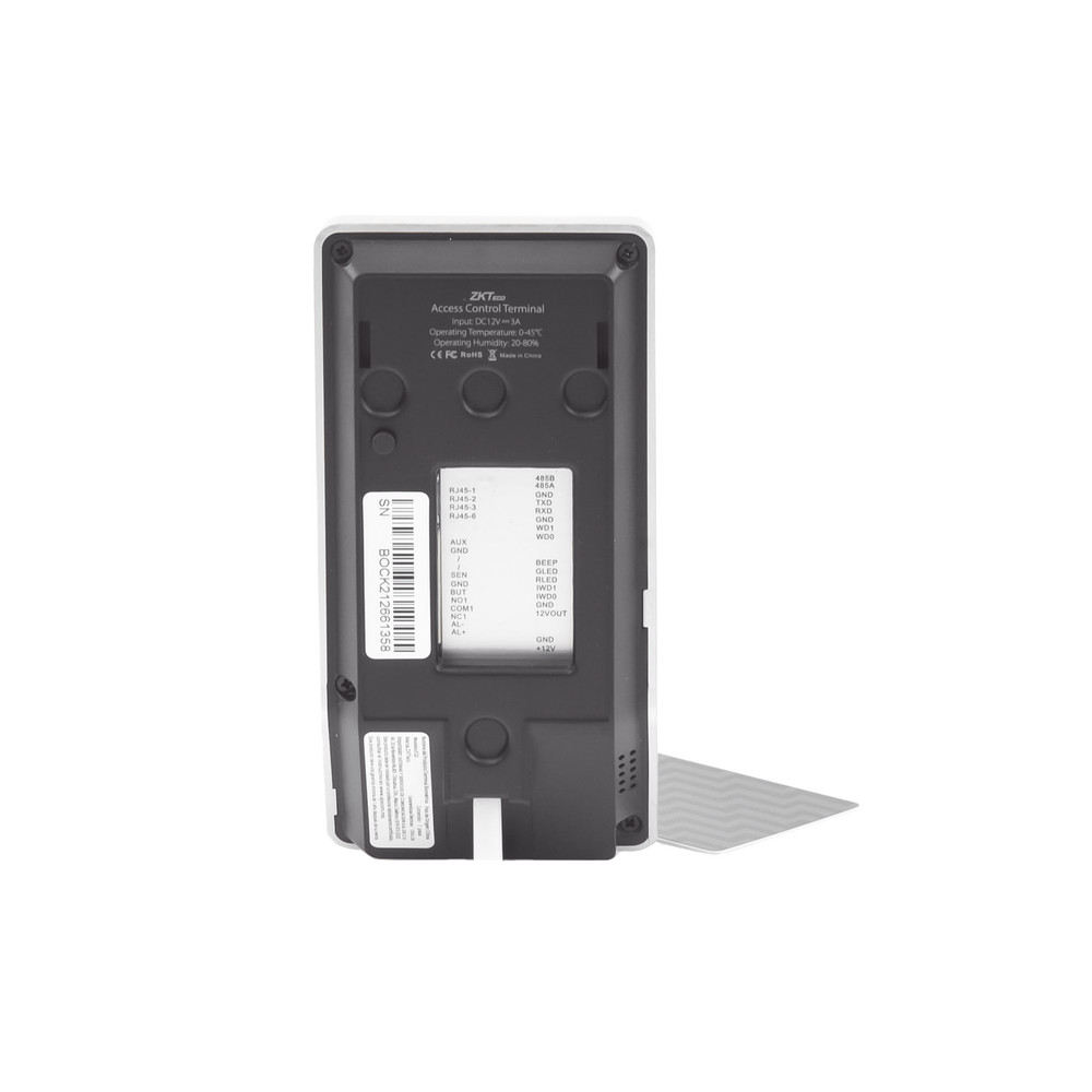 Terminal Biométrica de Huella / 3,000 Huellas 5,000 Tarjetas / WiFi / Pantalla 2.4" / TCP/IP RS485 / ADMS / Control de 1 Puerta