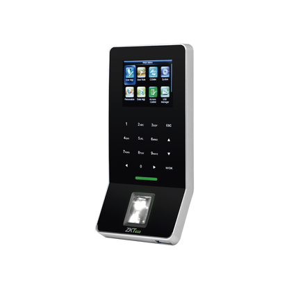 Terminal Biométrica de Huella / 3,000 Huellas 5,000 Tarjetas / WiFi / Pantalla 2.4" / TCP/IP RS485 / ADMS / Control de 1 Puerta