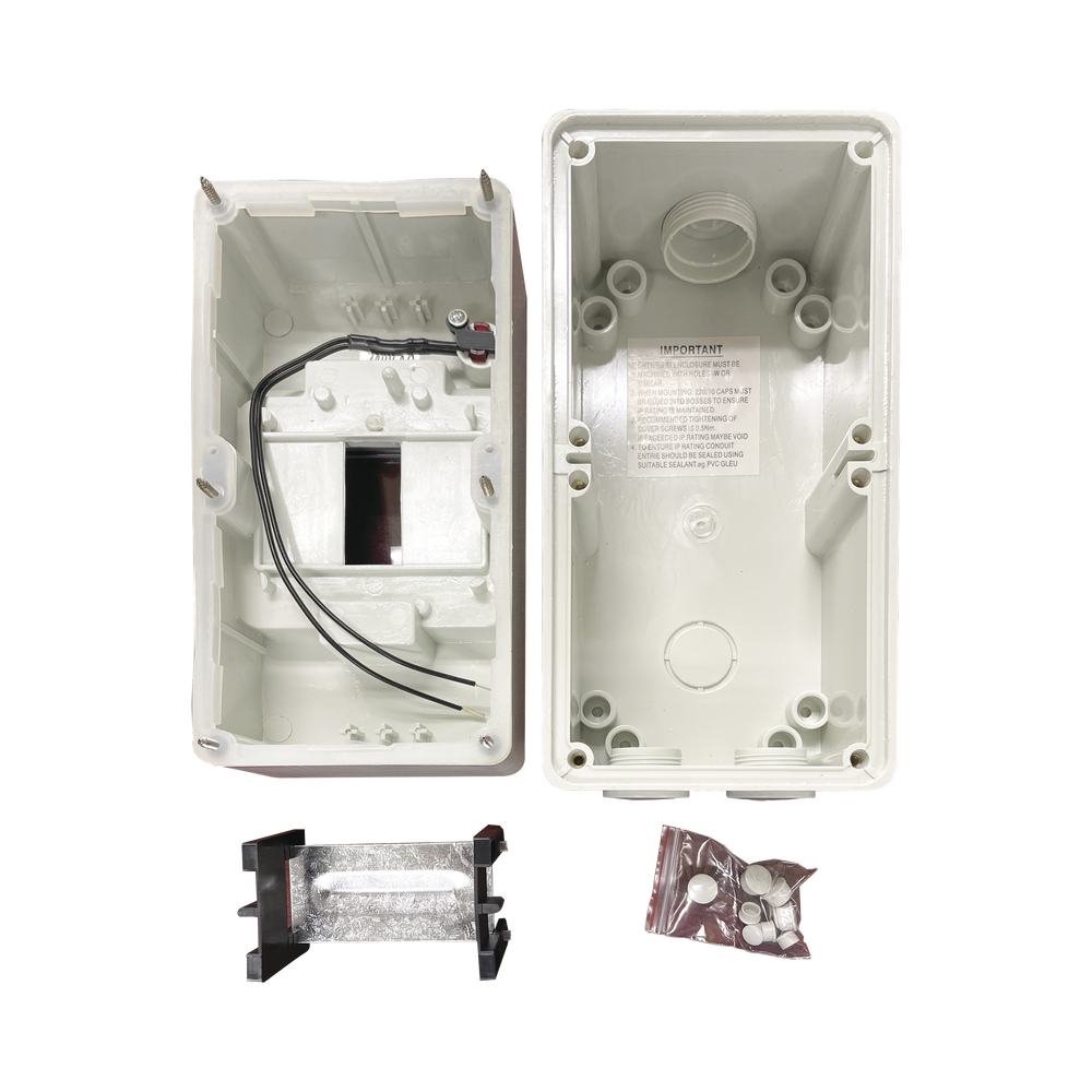 Gabinete Plástico para Exterior IP66 para Riel Din