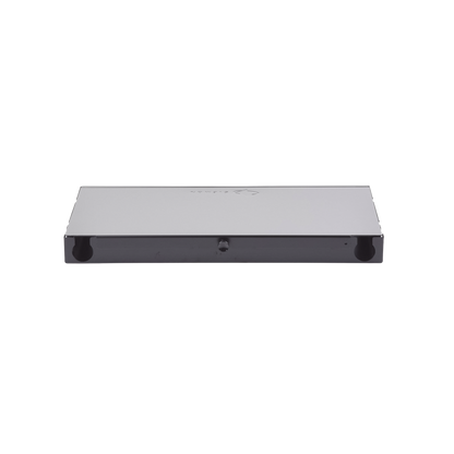Panel de Conexión de Fibra para Rack de 19in, Bandeja Fija, Acepta 3 Placas Quick Pack, Hasta 72 Fibras, 1 UR