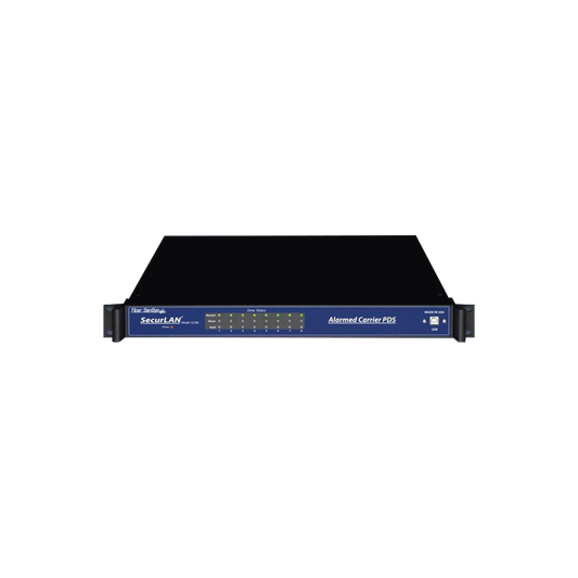 Sensor de Seguridad Perimetral por Fibra Óptica Sensitiva / Para Montaje en Rack (19'') / 8 Zonas de Protección/ De 0 hasta 800m