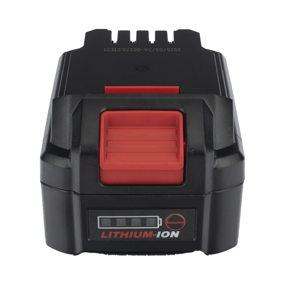 Batería de Litio 20V 4.0Ah / Indicador LED de Carga / Diseño Deslizable / Compatible con Herramientas DONGCHENG 20V