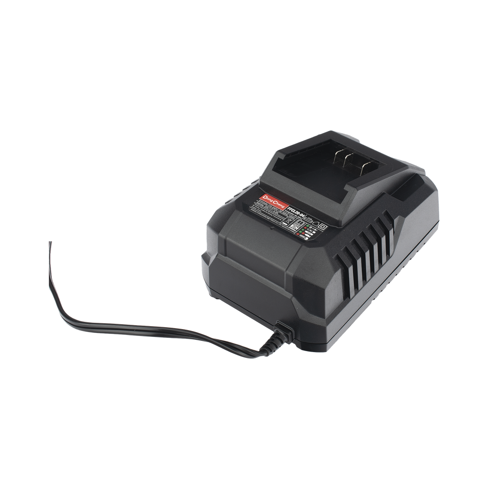 Cargador de Baterías 20V 4.0Ah / Entrada 110V / Protección contra Sobrecarga y Sobrecalentamiento / Diseño Compacto