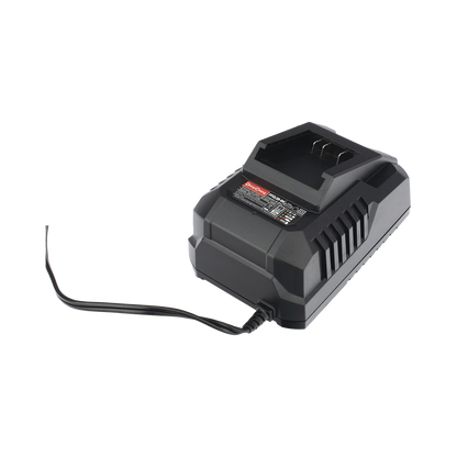 Cargador de Baterías 20V 4.0Ah / Entrada 110V / Protección contra Sobrecarga y Sobrecalentamiento / Diseño Compacto