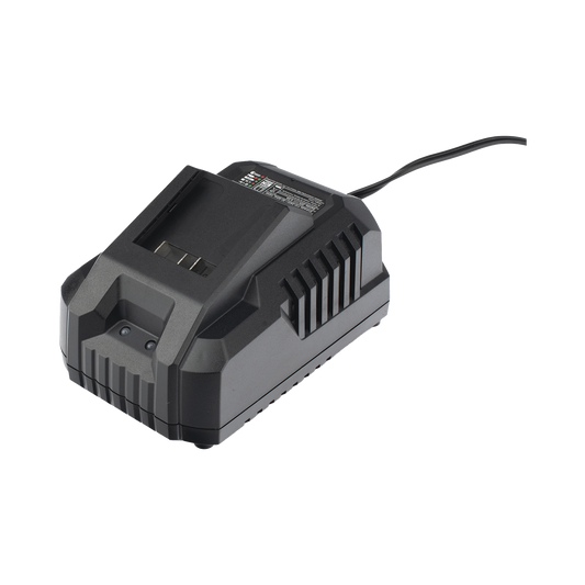 Cargador de Baterías 20V 4.0Ah / Entrada 110V / Protección contra Sobrecarga y Sobrecalentamiento / Diseño Compacto