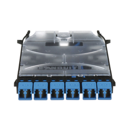 Cassette HD Flex? Con 6 Puertos LC Duplex (12 Fibras), Para Fibra Monomodo OS2, Color Azul