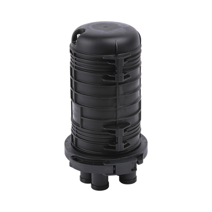 Caja de Distribución de Fibra Óptica Vertical Tipo Domo, Hasta 48 Empalmes, Exterior, IP68