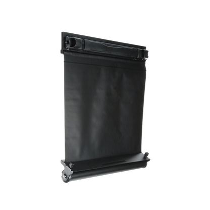 Tapa Ciega Tipo Cortina, Para Rack de 19 in, Ajustable de 4 a 51 UR, Color Negro
