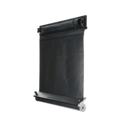 Tapa Ciega Tipo Cortina, Para Rack de 19 in, Ajustable de 4 a 51 UR, Color Negro