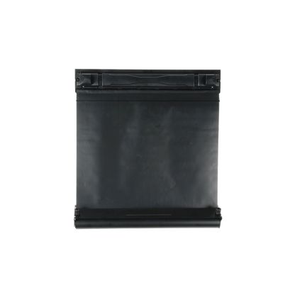 Tapa Ciega Tipo Cortina, Para Rack de 19 in, Ajustable de 4 a 51 UR, Color Negro