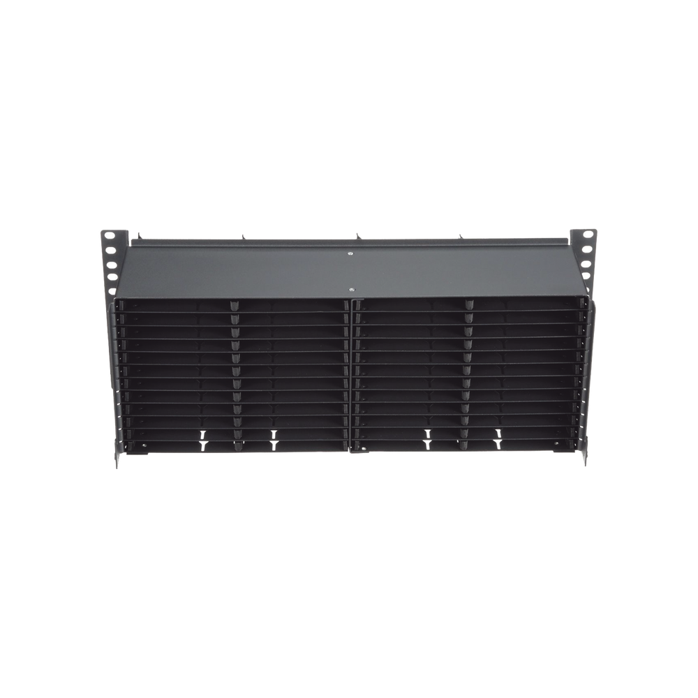Panel de Distribución de Fibra Óptica, Acepta 12 Cassettes HD Flex y 144 Fibras por UR, 4 UR