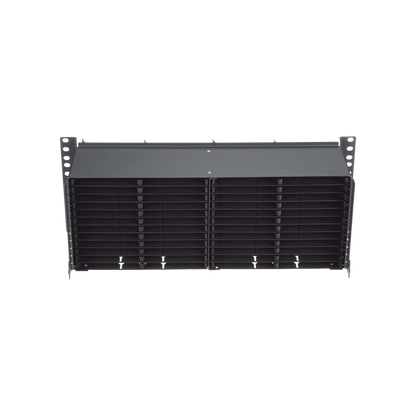 Panel de Distribución de Fibra Óptica, Acepta 12 Cassettes HD Flex y 144 Fibras por UR, 4 UR