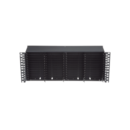 Panel de Distribución de Fibra Óptica, Acepta 12 Cassettes HD Flex y 144 Fibras por UR, 4 UR