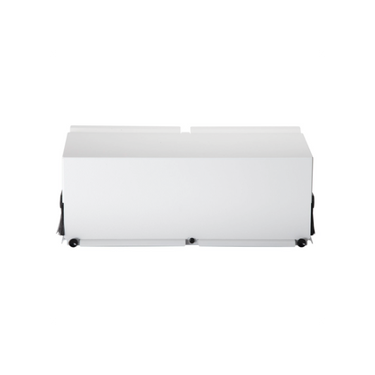 Placa Para Administración de Cables de Fibra Óptica en Paneles HD Flex, 4 UR, Color Negro