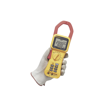Pinza Amperimétrica de Verdadero Valor Eficaz de 2000 A CA. CAT IV 600 V, CAT III 1000 V
