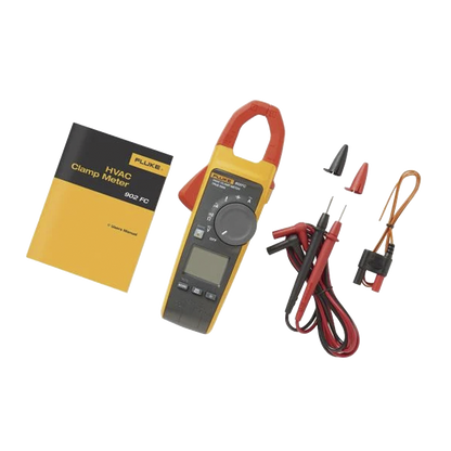 Amperímetro de Gancho RMS 600A Temp MA Capacitancia FlukeConnect
