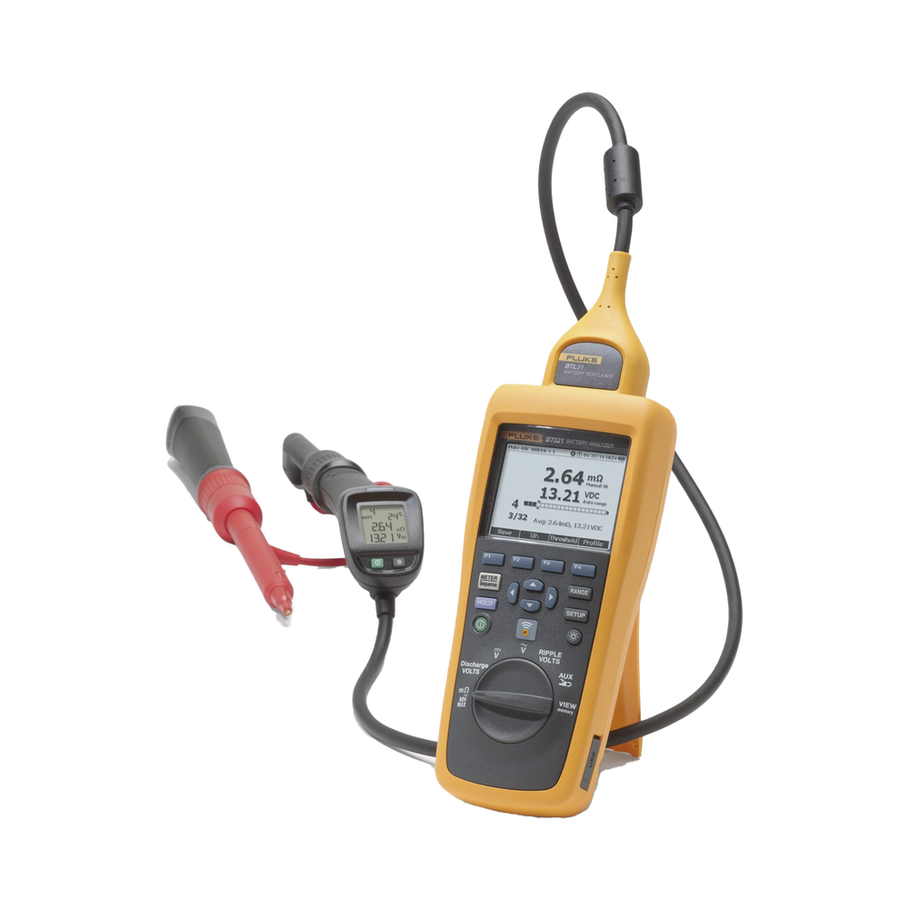 Analizador Avanzado de Baterías, con Medición de Temperatura, Resistencia, Tensión, Corriente CC o CA, y Frecuencia