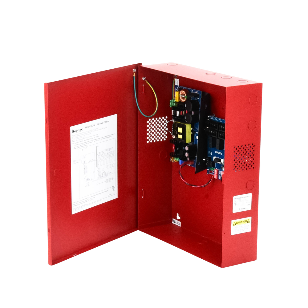 Fuente De Alimentación Remota Extensora De NACs, 12/24Vcd, 10A, 4 Circuitos (0500-02320), Listada UL, Aprobada FM