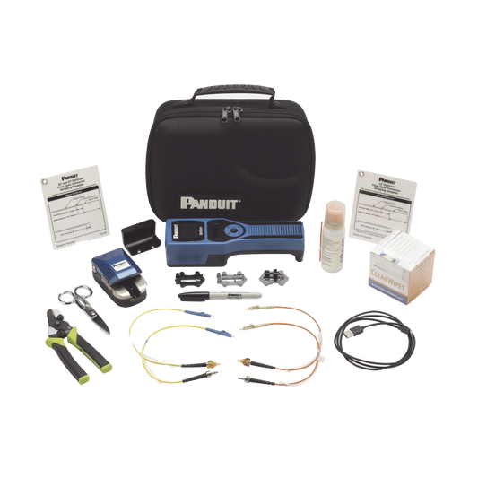 Kit Completo de Herramienta OCTT Opticam 2 de Panduit, para Terminaci�n de Conectores Pre-Pulidos LC, SC o ST, Incluye Desforradora y Cleaver