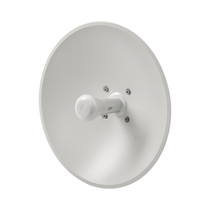 Force 300 para zonas con alta interferencia / Enlace 5GHz Anti-Interferencia /Hasta 600+ Mbps / 4910-5970 MHz, / Hasta 10 km / Antena de 25 dBi / Baja latencia (C050910C101B)