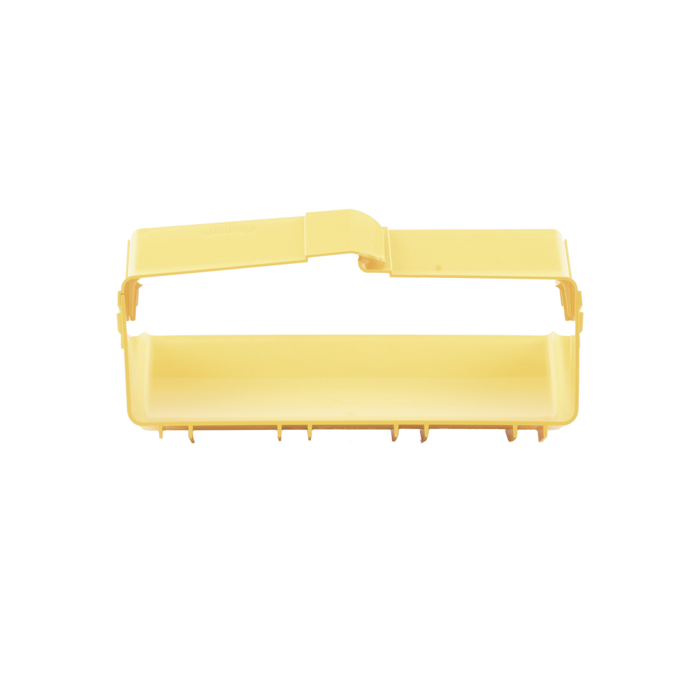 Bajada Vertical Interior de 45º con Tapa, Para uso con Canaletas 12X4 FiberRunner™, Color Amarillo