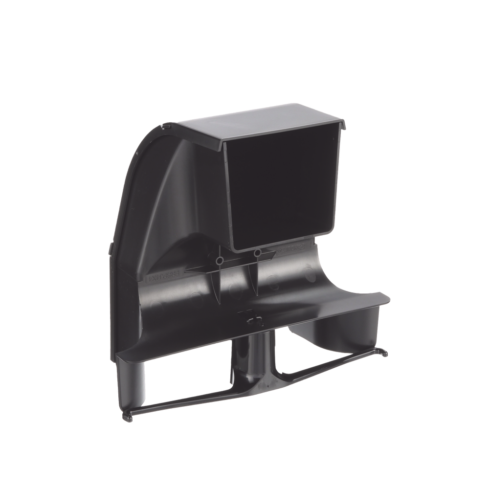 Bajada Para Canaleta FiberRunner™, Uso con Medidas 4x4, 6X4, 12X4, o 24X12, Con Reducción a 4X4, Color Negro