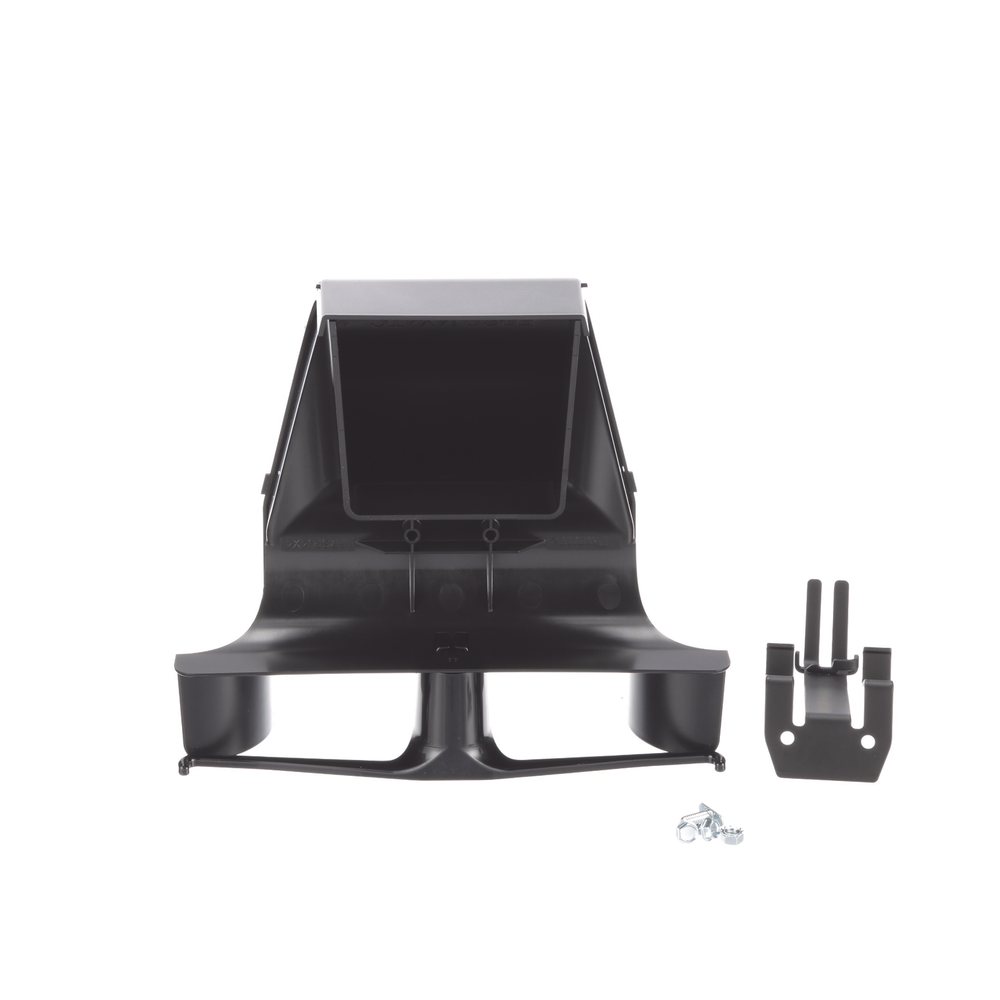 Bajada Para Canaleta FiberRunner™, Uso con Medidas 4x4, 6X4, 12X4, o 24X12, Con Reducción a 4X4, Color Negro