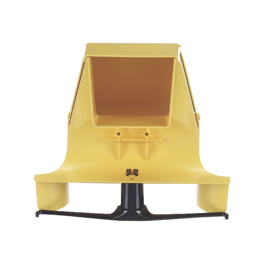 Bajada Para Canaleta FiberRunner™, Uso con Medidas 4x4, 6X4, 12X4, o 24X12, Con Reducción a 4X4, Color Amarillo
