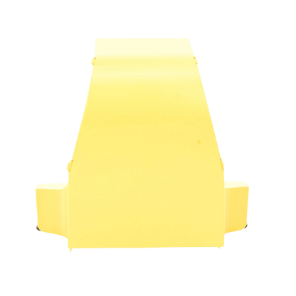 Bajada Para Canaleta FiberRunner™, Uso con Medidas 4x4, 6X4, 12X4, o 24X12, Con Reducción a 4X4, Color Amarillo