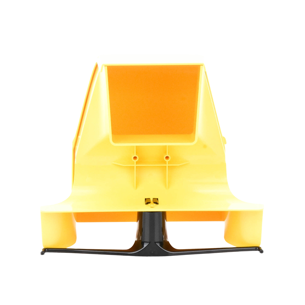 Bajada Para Canaleta FiberRunner™, Uso con Medidas 4x4, 6X4, 12X4, o 24X12, Con Reducción a 4X4, Color Amarillo