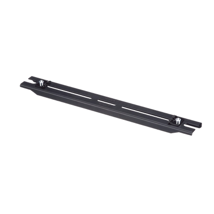 Soporte de Montaje a Techo Tipo Trapecio QuikLock™, para Canaletas FiberRunner 4X4 y 6x4, o Charola Wyr-Grid de 12in, Uso con Varilla Roscada de 1/2", Color Negro