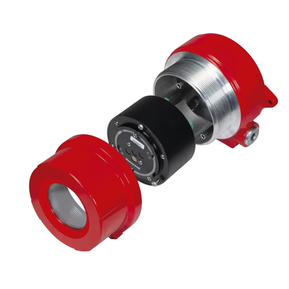 Detector De Flama Industrial Avanzado Multi-Espectro, Triple Infrarrojo (IR3), Visión 90º, Sensibilidad Variable 15 - 60m, Entradas 3/4" NPT, Protección IP66, Certificado Para Áreas Peligrosas, Aluminio Sin Cobre