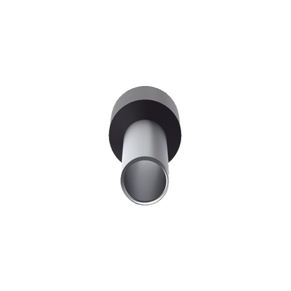 Ferrule Aislado PAN-TERM para Cable 16 AWG, Largo 16.5mm, DIN Color Negro. Paquete 500 Piezas